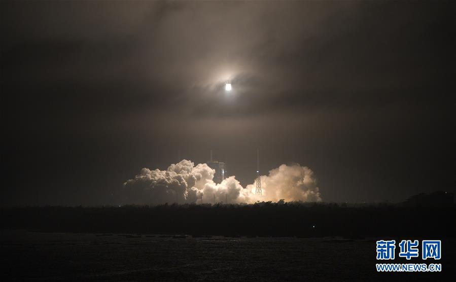 (科技)(10)長(zhǎng)征七號(hào)改遙二運(yùn)載火箭發(fā)射成功