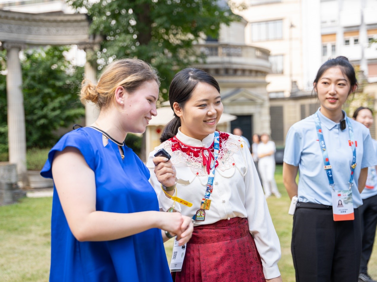 巴黎奧運(yùn)會(huì)“中國之家”開門迎賓。 “中國之家”供圖